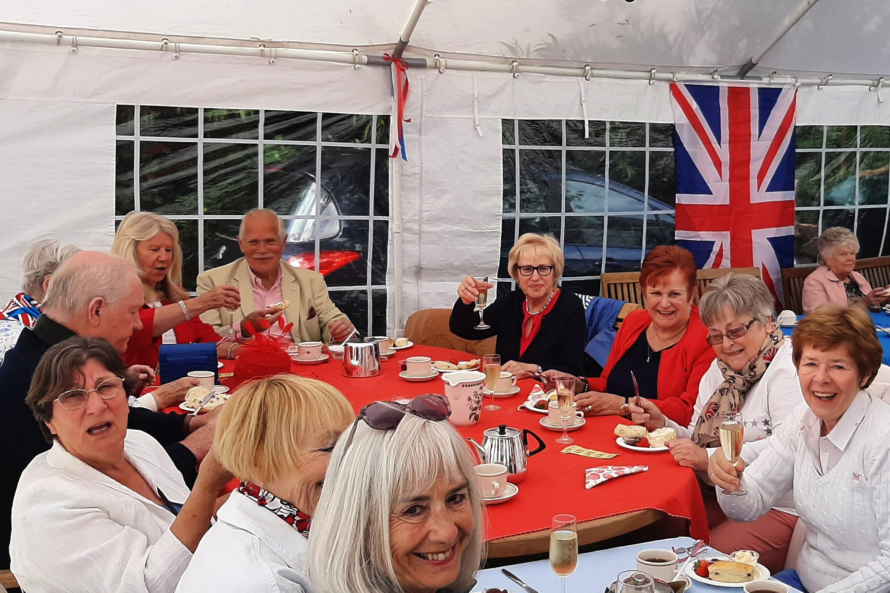 Clevedon Inner Wheel and Rotary Cream Tea in aid of Ukraine