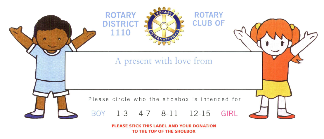Shoebox leaflet