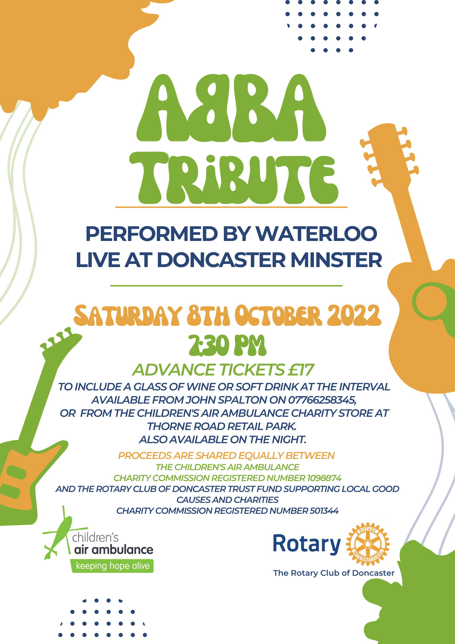You can buy tickets online via  thelittleboxoffice.com/rotaryclubofdoncaster