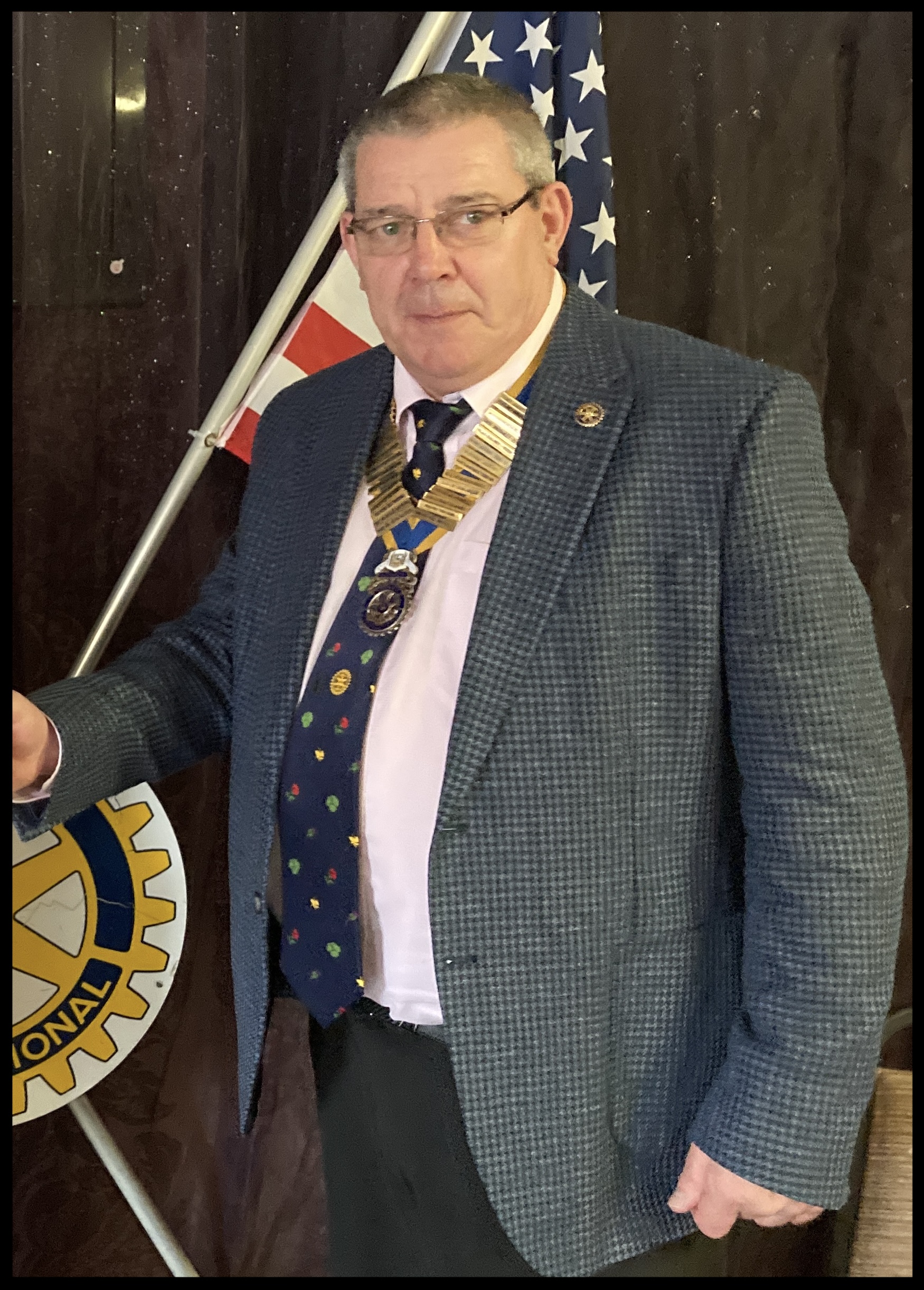 Club President Mick Scott