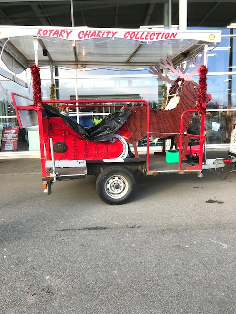 Sleigh at Tesco