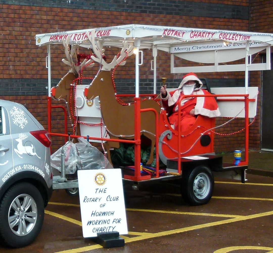 Horwich Rotary Santa's Sleigh