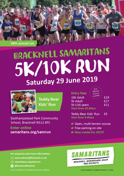 Samaritans fun run flyer