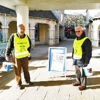 Witney Rotarianspoised to start collecting for the Sudan Famine Relief