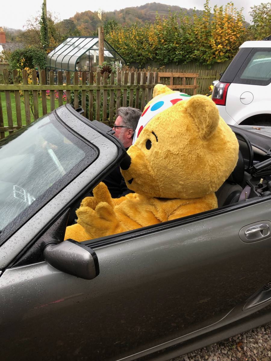 Pudsey on route