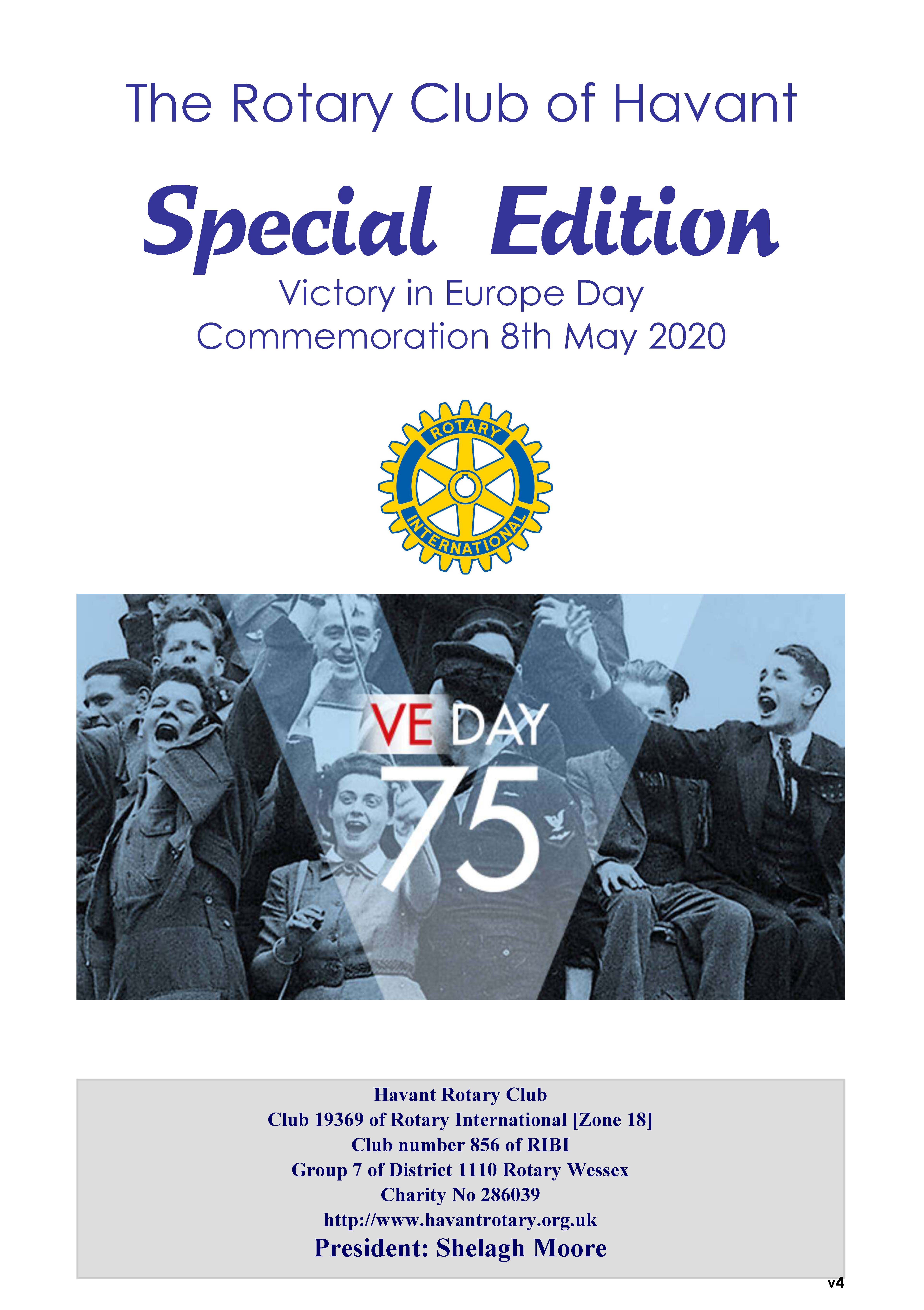 VE Day Special Edition