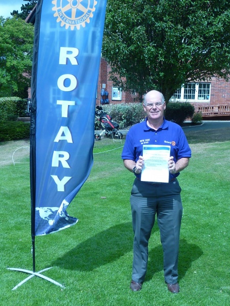 Bill Cuthbert, Organiser RCB Young Golfer 2018