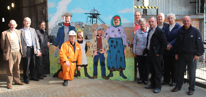 Brtaids Rotary visit Newtongrange Mining Museum
