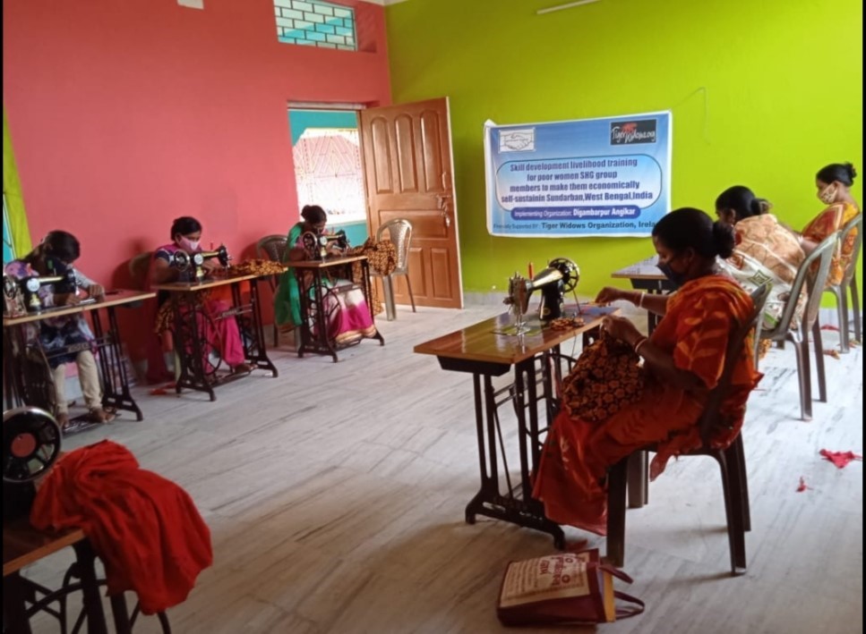 Tiger Widows Sewing