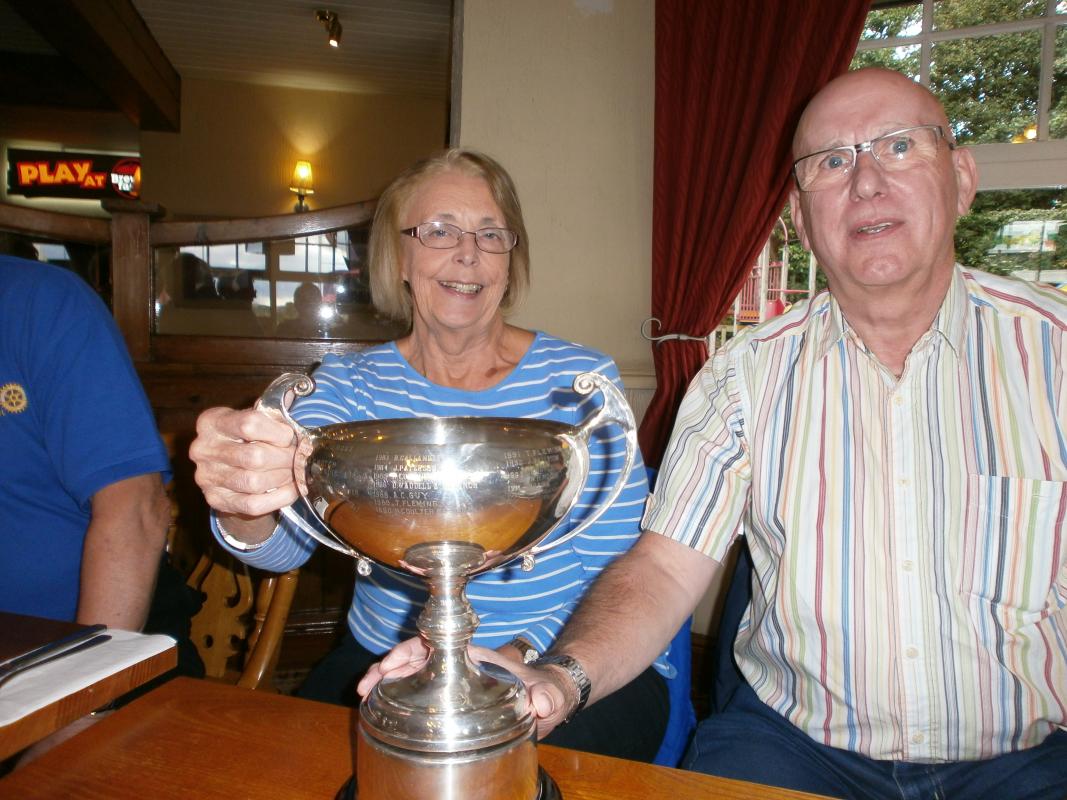 Annual Car Treasure Hunt - Ken and Frances won the Founder President's Trophy.