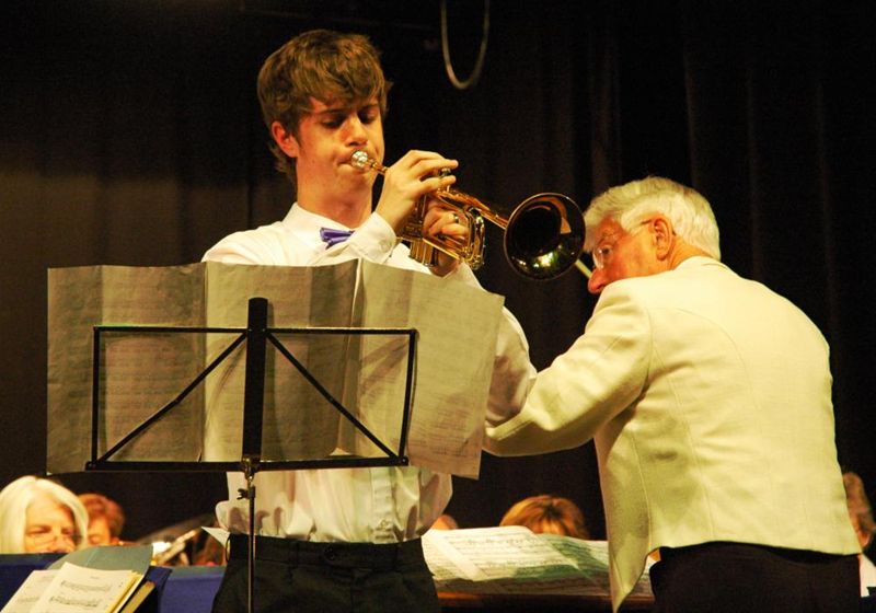 Stan Hacking Concert - 18 year old Corben Lee - Trumpet soloist