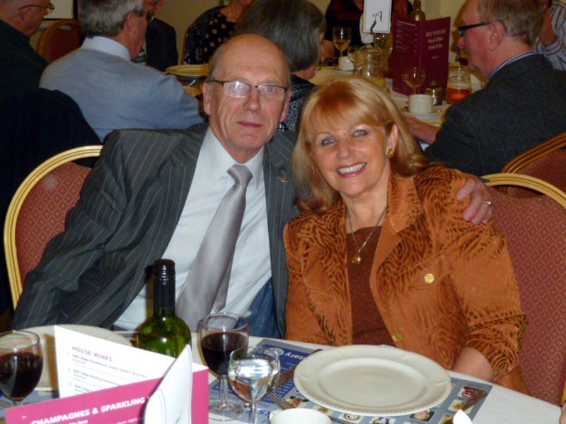 Silver Anniverary Gala Dinner - Barrie and Sue Swan