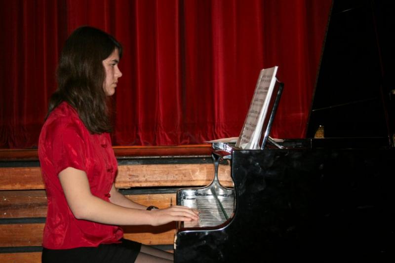 Young Musician Final - 11 Esmae Woods (Marlwood School) playing her piano selection