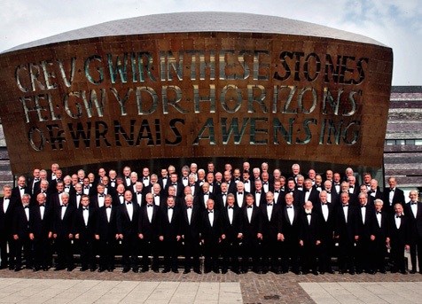 Treorchy Male Voice Choir in Knighton May 26th 2012  - 