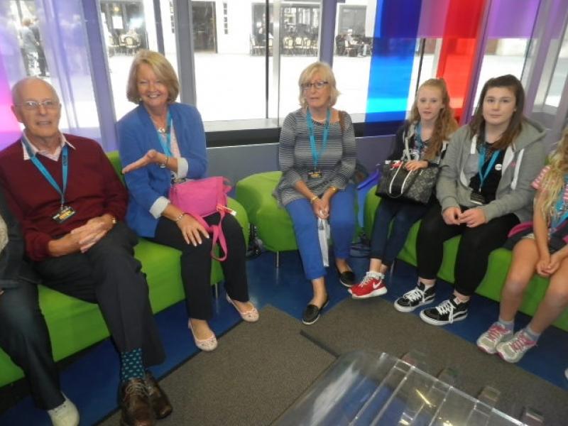 BBC tour and barbeque 30 July 2015 - 'The One Show' featuring George Chapman, Beryl Senior and Sue Holehouse together with guests