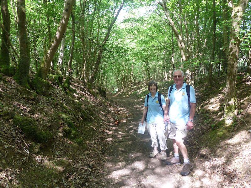 Bluebell Walk - May 2014 - Ron and Helen Feasey