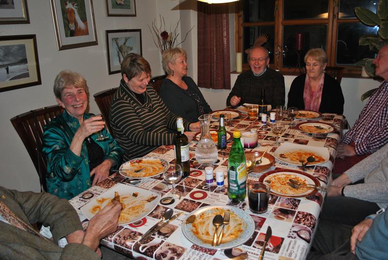 Safari/progressive Supper - At Ivan and Cathy's home 4