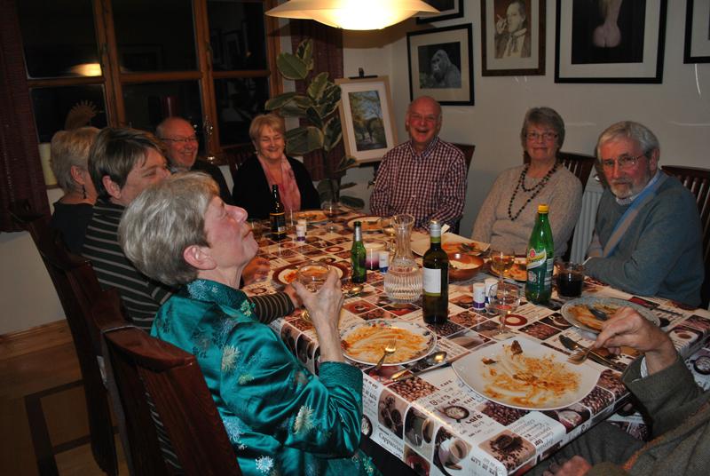 Safari/progressive Supper - At Ivan and Cathy's home 5