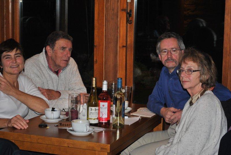 Family Quiz with supper Baron of Beef  - Oh come on you should be pleased....Cathy, Ivan, Colin and Andrea