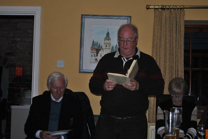 Literary evening at Ffrydd House Knighton - Paul