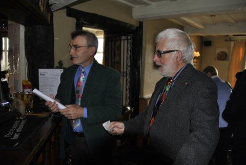 Rotarian golfers Christmas lunch at the Portway Inn - 