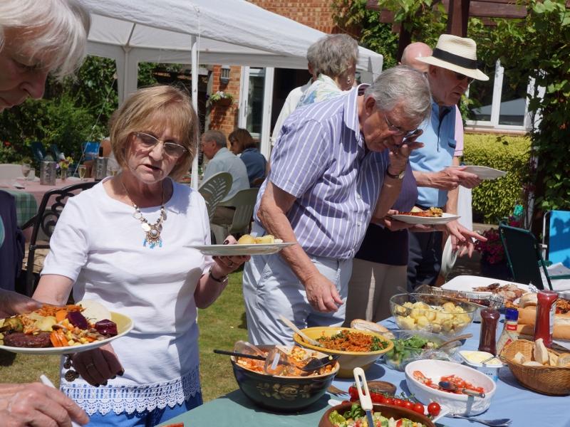 Pinner Rotary Barbecue - So much choice