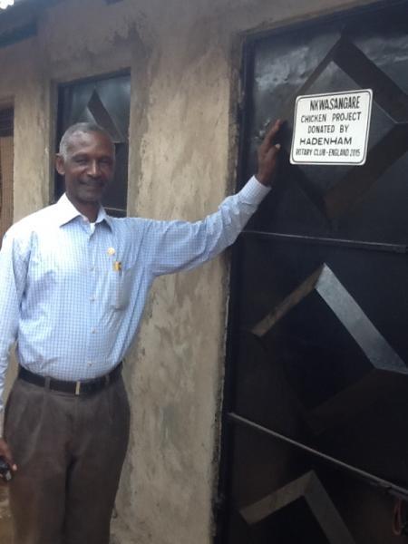 2015: Visit to Tanzania - Headteacher Mr Meena PHF