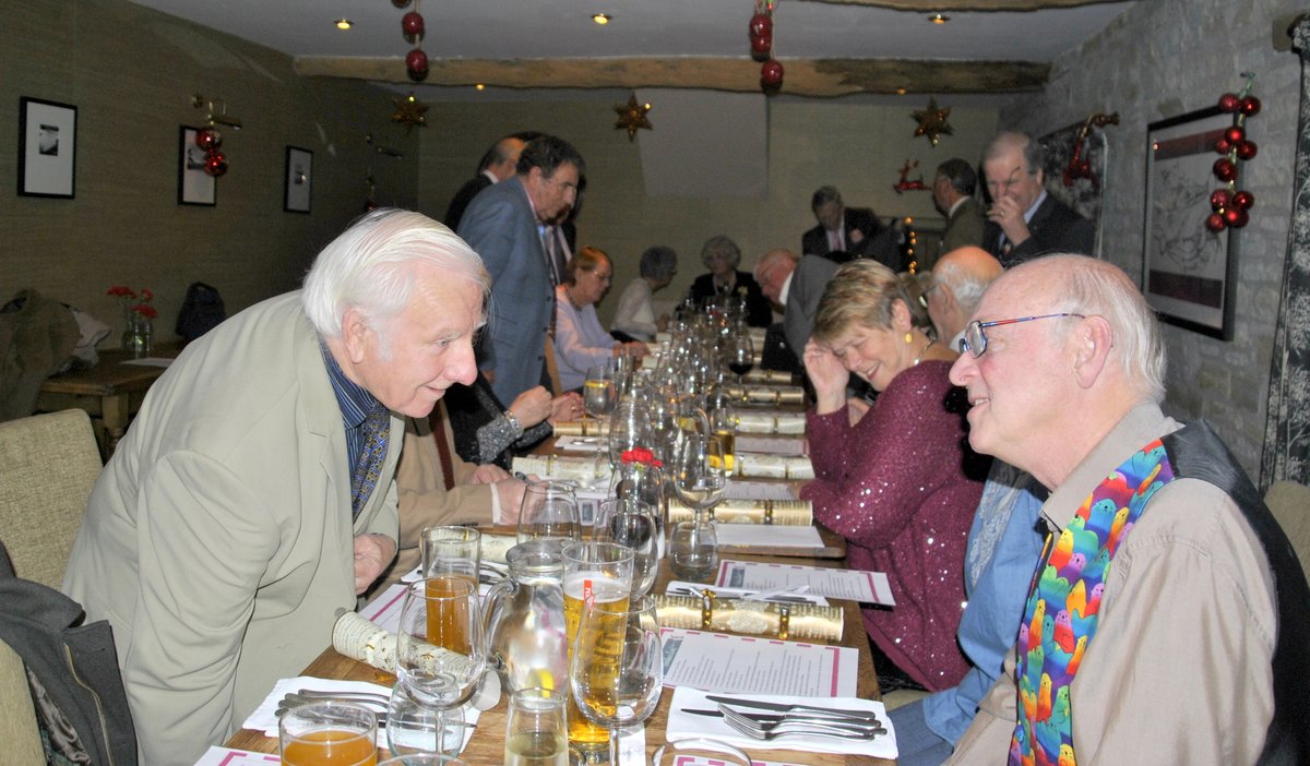 Christmas dinner at the Stagg in Titley - CHatting 1