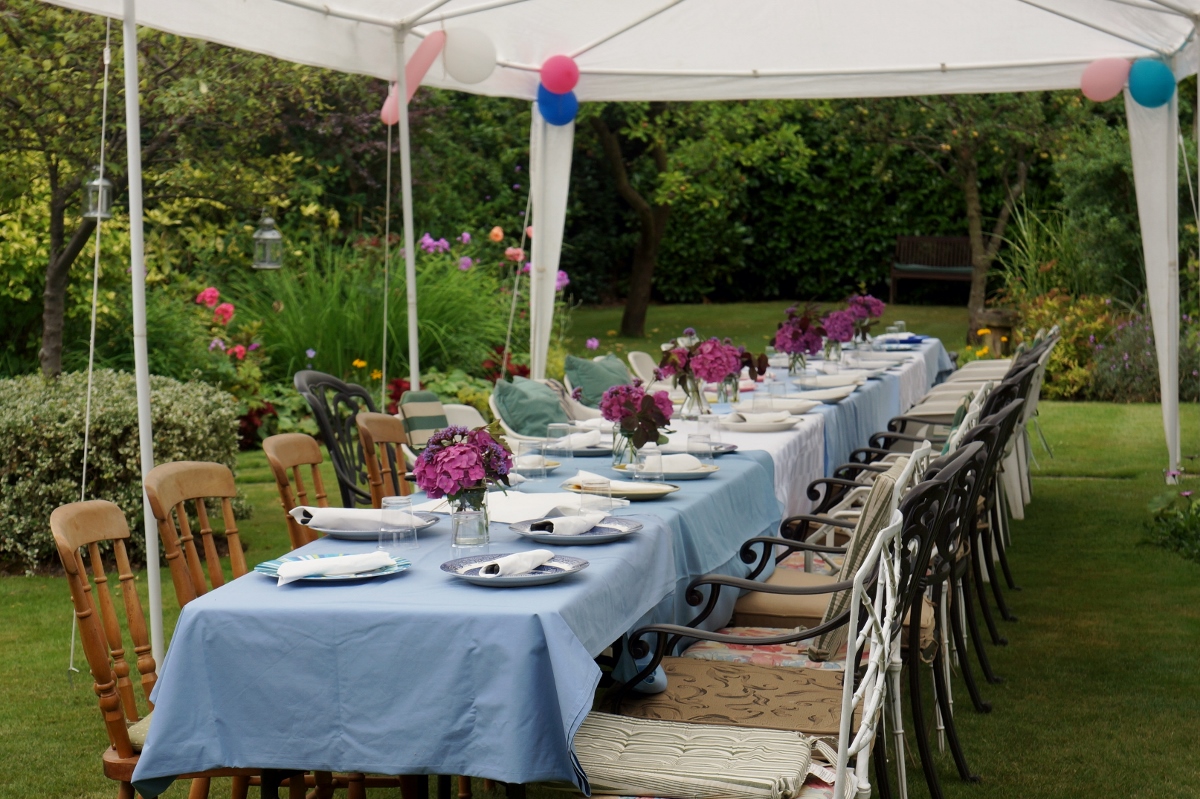 Pinner Rotary Summer Barbecue - An inviting setting