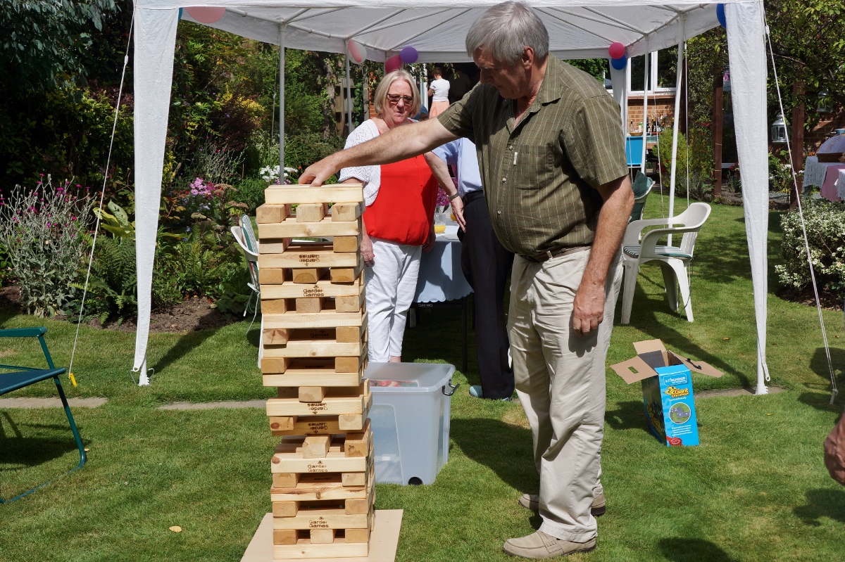Pinner Rotary Summer Barbecue - Engineer at work