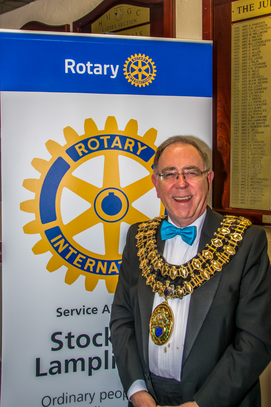 The Rotary Foundation centenary celebration. - The Mayor of Stockport, Councillor Chris Gordon.