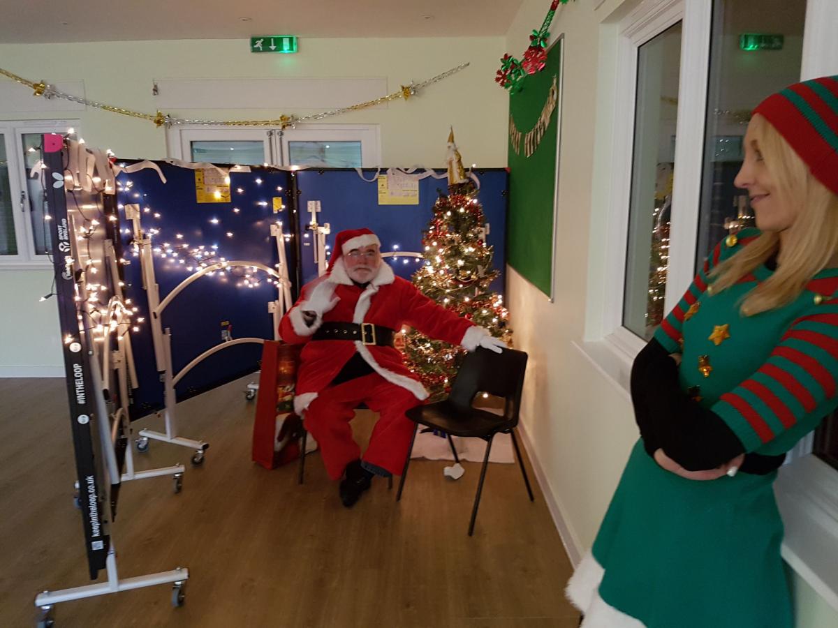 Santa's visit to  Wickford in 2017 - 