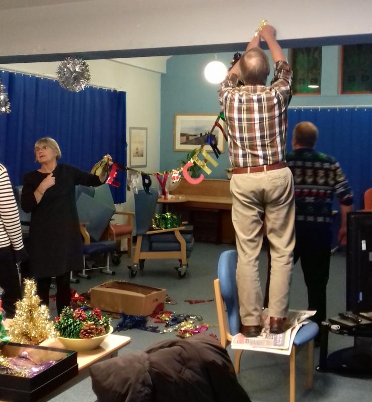 Christmas Decorations at Whitstable & Tankerton Hospital - 