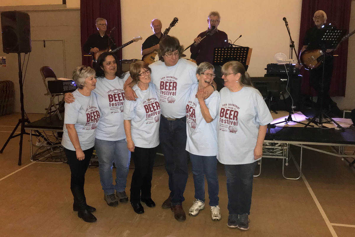 The 14th Lostwithiel Charity Beer Festival - Skinny bows out after organising 12 festivals