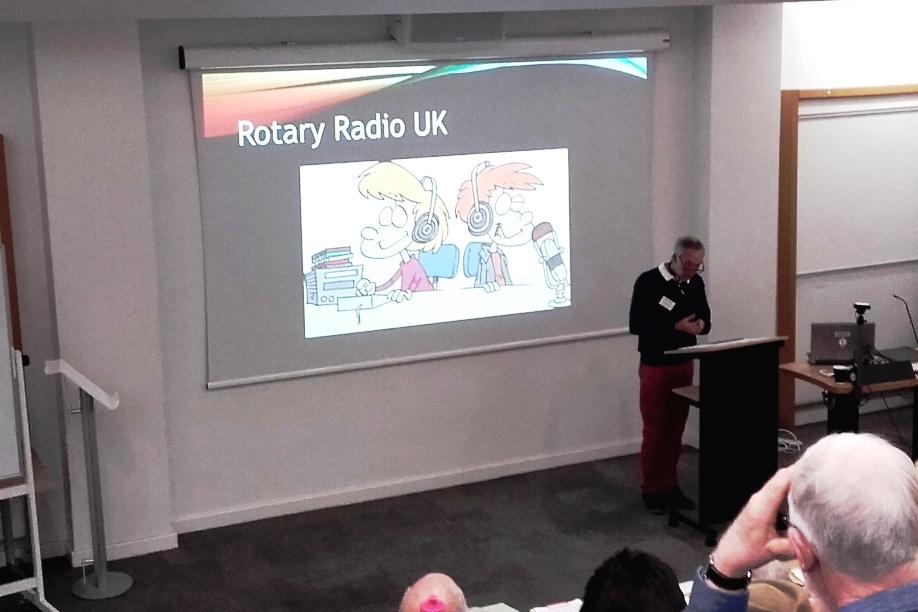 District Conference - Sept 2019 - Steve Wood describes the successful first year of Rotary Radio UK