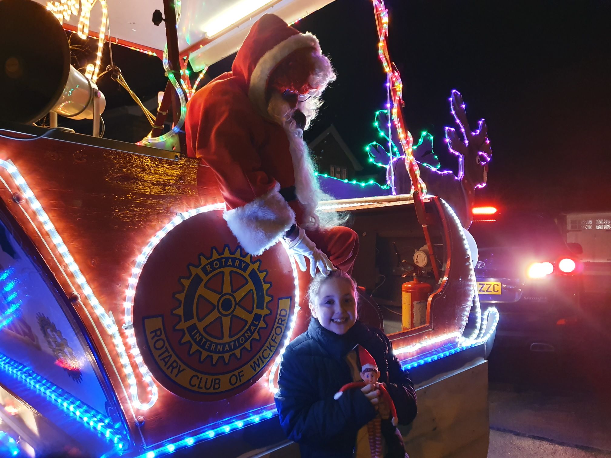 Santa says thanks to Wickford! - 