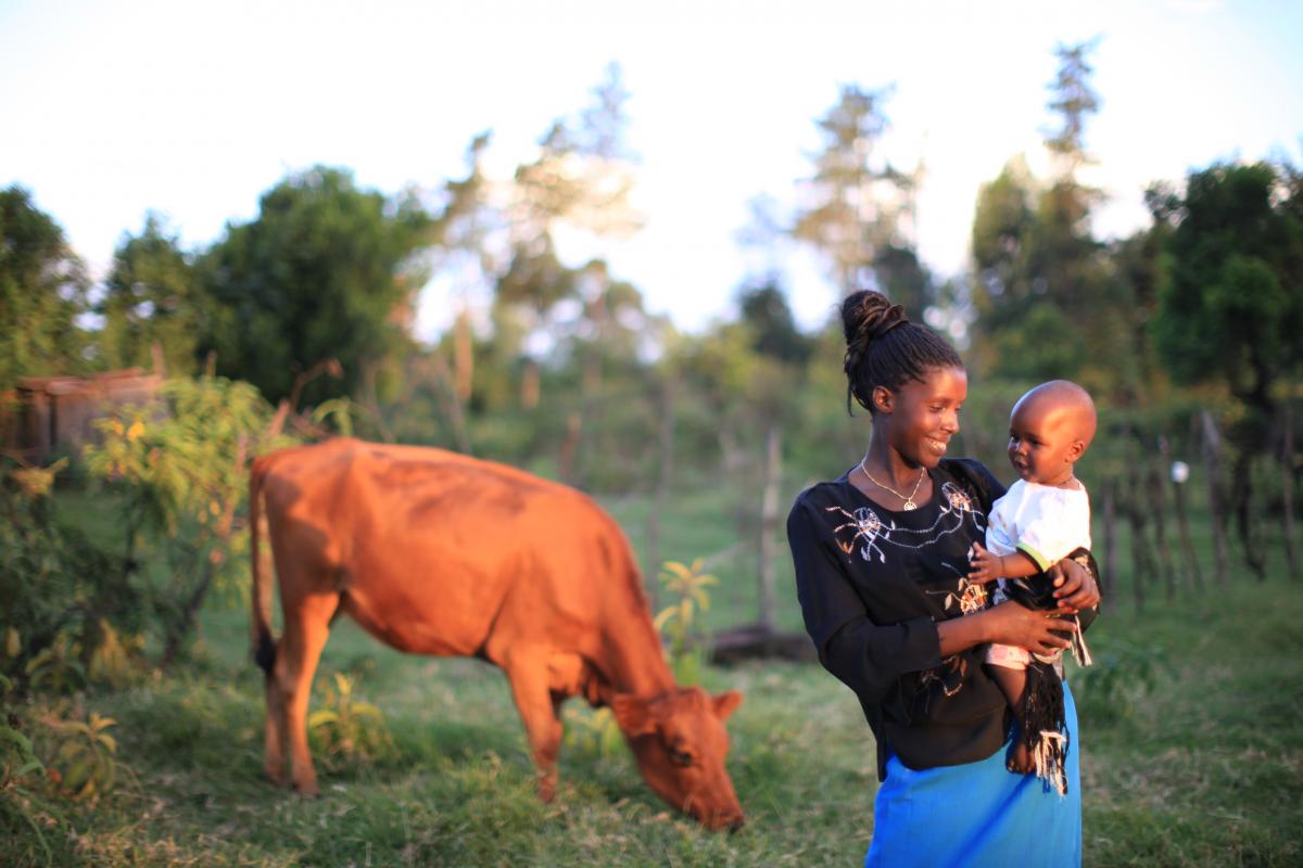 Funding Business Loans via KIVA - Clenda is a 26 year old mother of two who needed $300 to buy a dairy cow. She sells milk at the local market. Her loan has been fully repaid