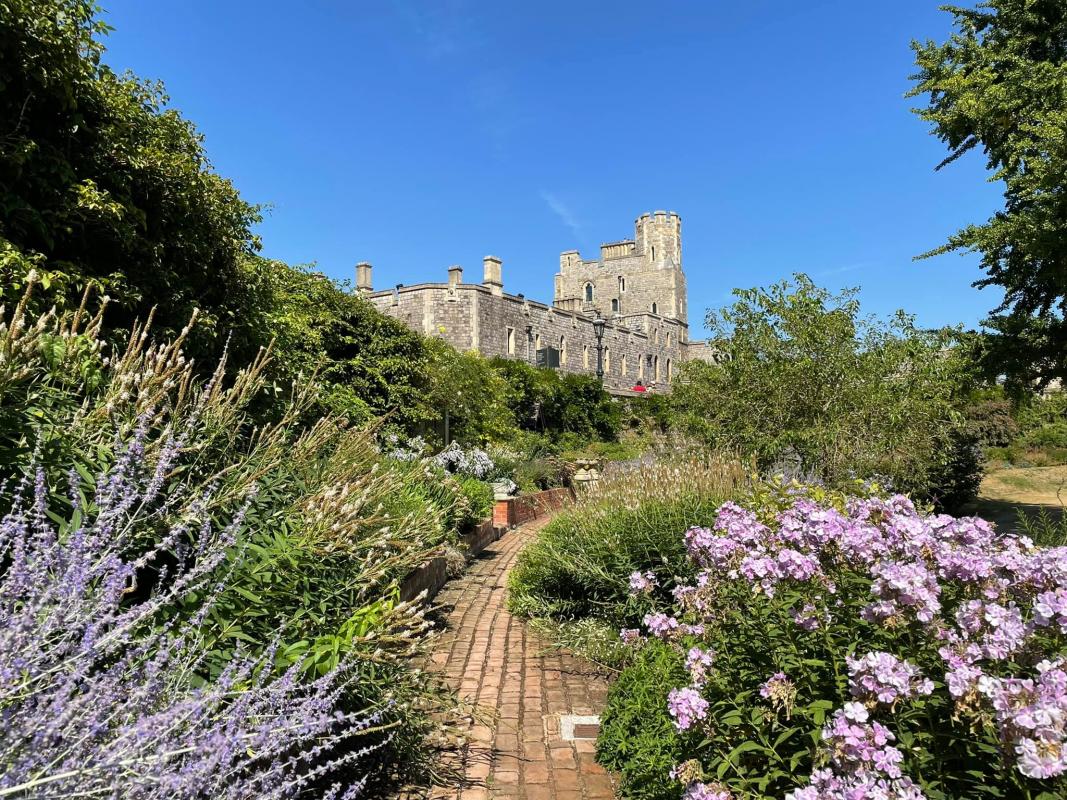 Moat Garden, Windsor Castle - 