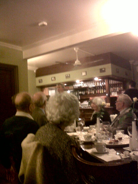 May 2012 International Dinner - Polish - 3. Polonia - Colin talking about the Polish Special forces