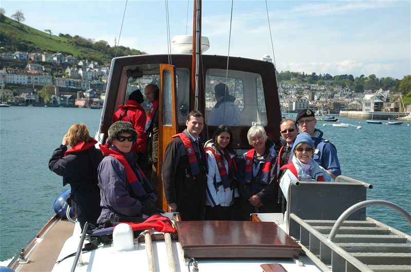 GSE Team visit  May 2010 - Life at sea, on the River Dart