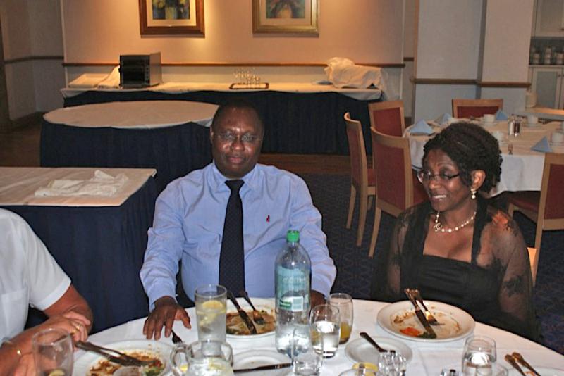 Changeover Night July 2013 Pictures - Past President Dr Seye Loculo-Sodipe and his wife Dr Ade Loculo-Sodipe