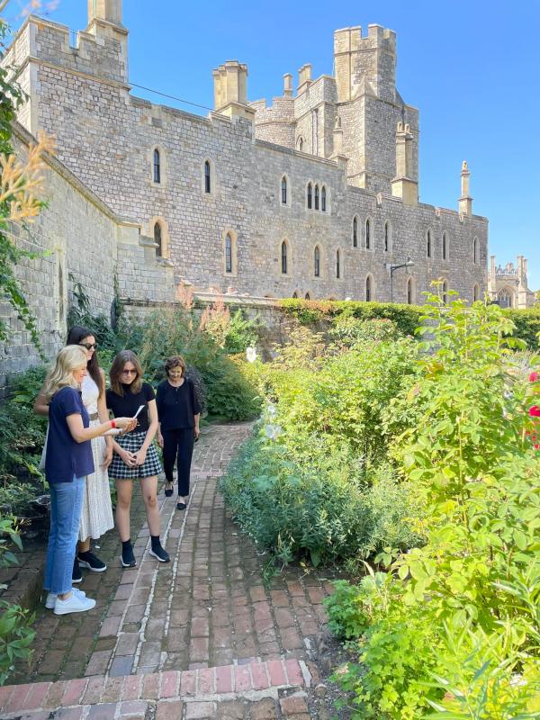 Moat Garden, Windsor Castle - 