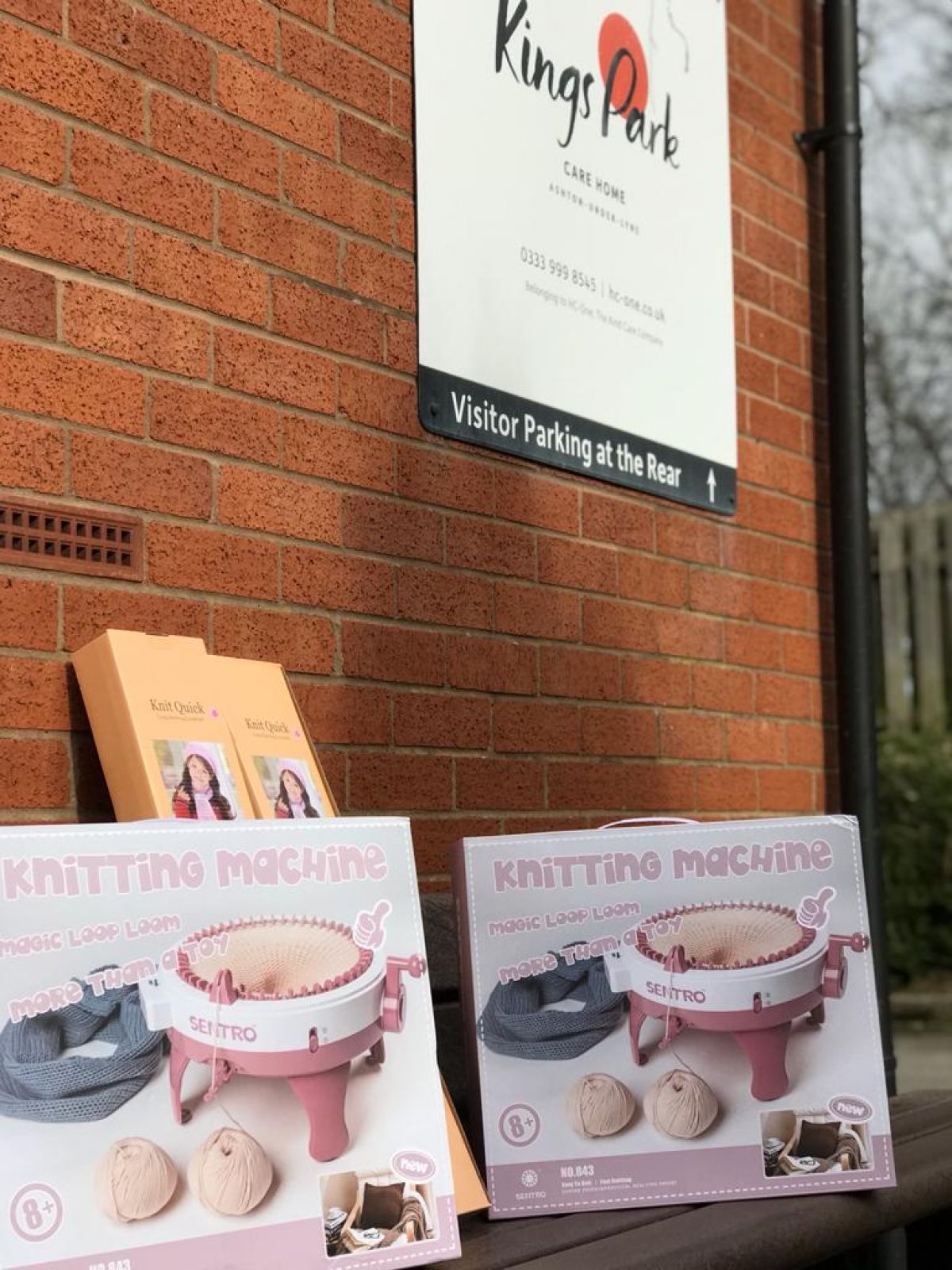 Knitting Looms and Wool for Care Home - 