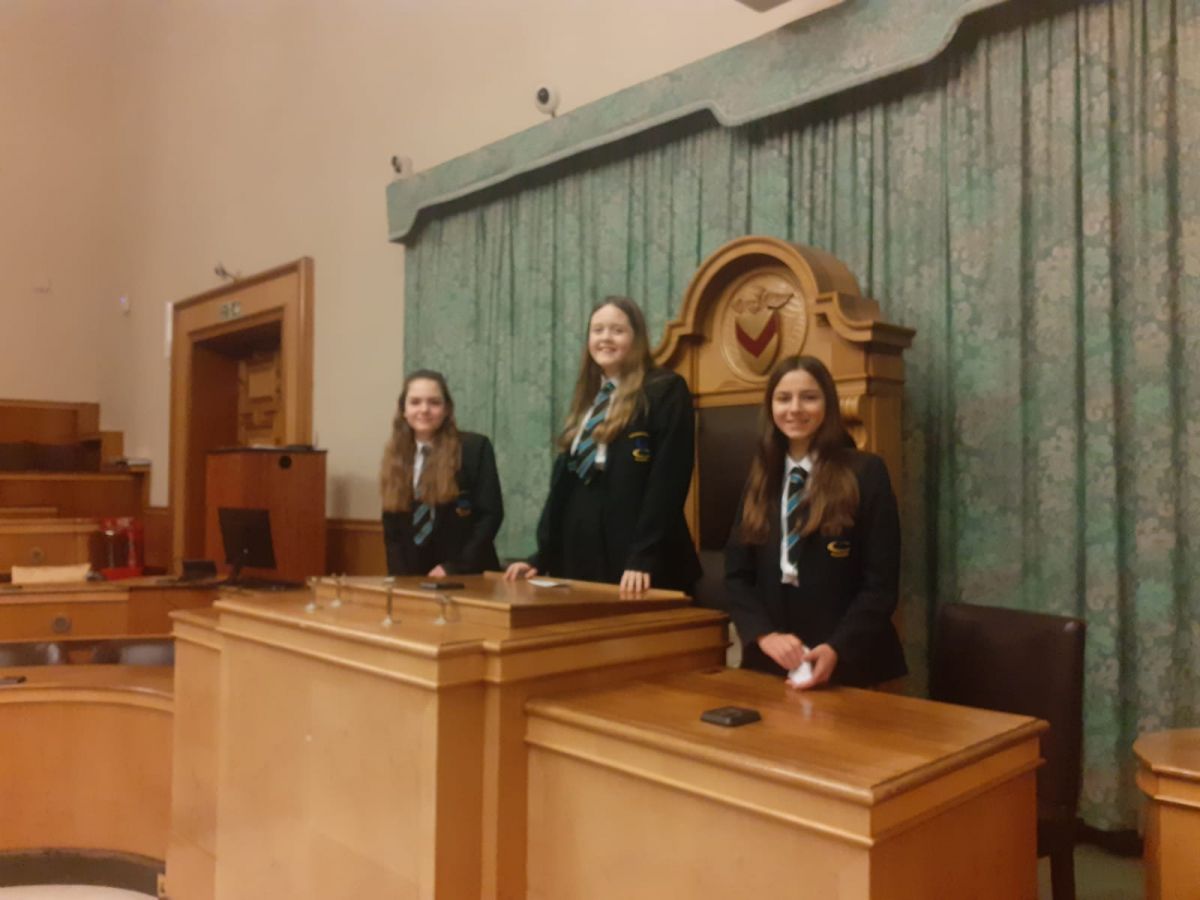Area Youth Speaks Competition 19 January 2023 - Croesyceiliog pupils 