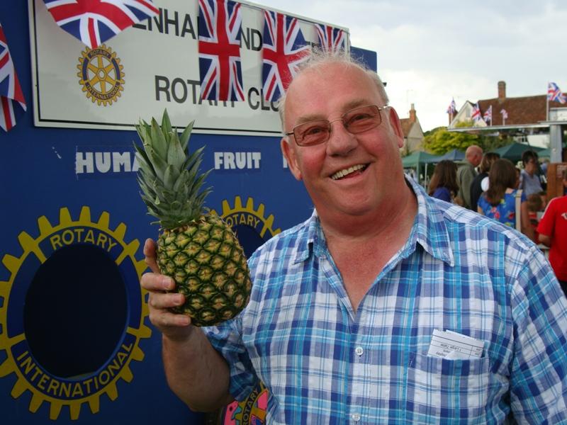 Rotary at Haddenham Fete - Another magnificent prize!