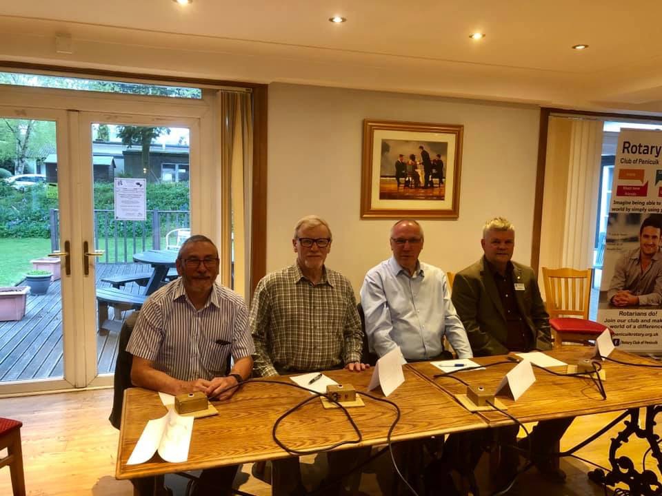 Fellowship / Sport - District Quiz against the Rotary Club of Penicuik