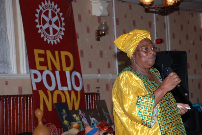 Africa Night for END POLIO NOW - September 2009 - 