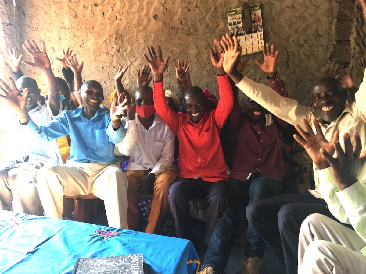 Success stories from Mubende - Agali Awamu Farmers Group on hearing that they will receive microcredit