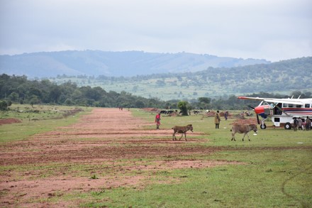 Our funds help to secure a village life line - Airstrip 1