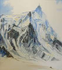 Speaker John Colton - painting the Alps - John Colton painting